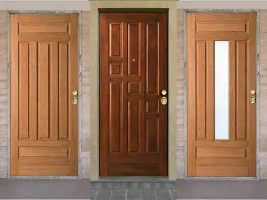 Portoncini d'ingresso in legno