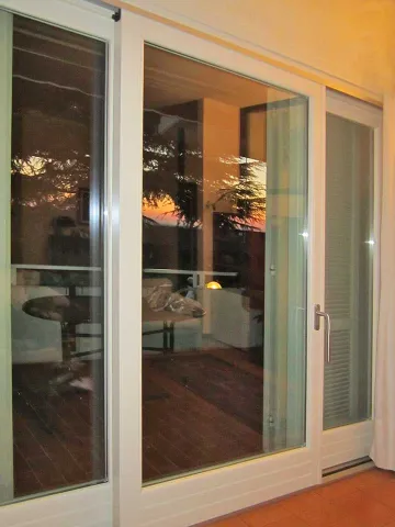 Portefinestra scorrevole in legno