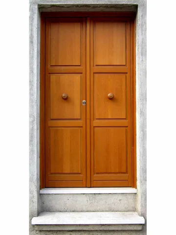 Portoncini d'ingresso in legno cieco