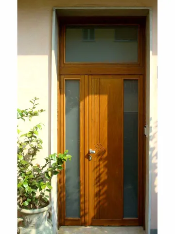 Portoncino d'ingresso in legno massello