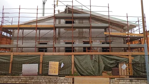 Cantiere a Castenedolo (BS), Via Pisa - 2021