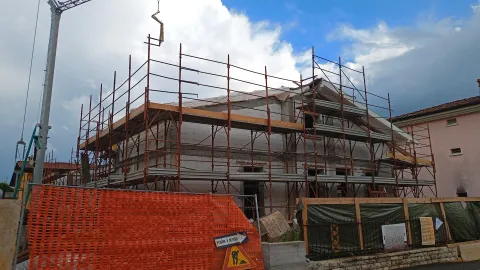 Cantiere a Castenedolo (BS), Via Pisa - 2021