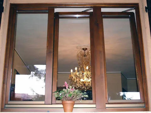 Finestre in legno lamellare