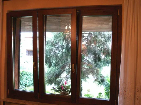 Finestre in legno lamellare