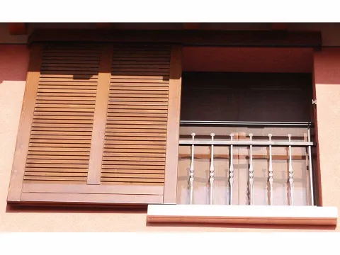 Finestre in legno lamellare