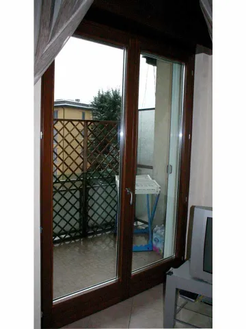 Portafinestra in legno-alluminio