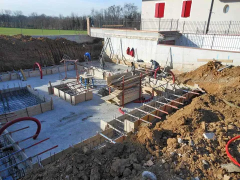 Cantiere a Castenedolo (BS), Via G. Pascoli - 2018