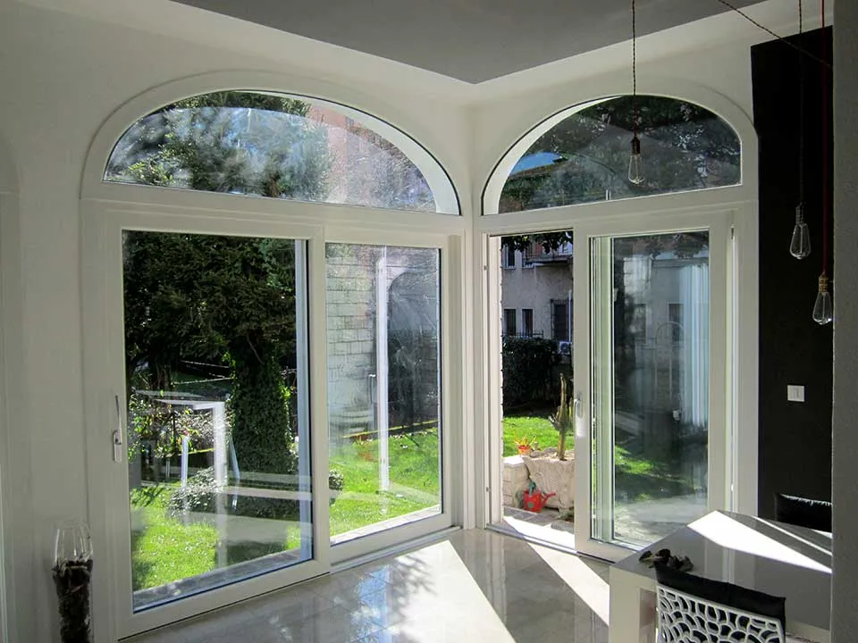 Finestre e portefinestre in PVC scorrevoli