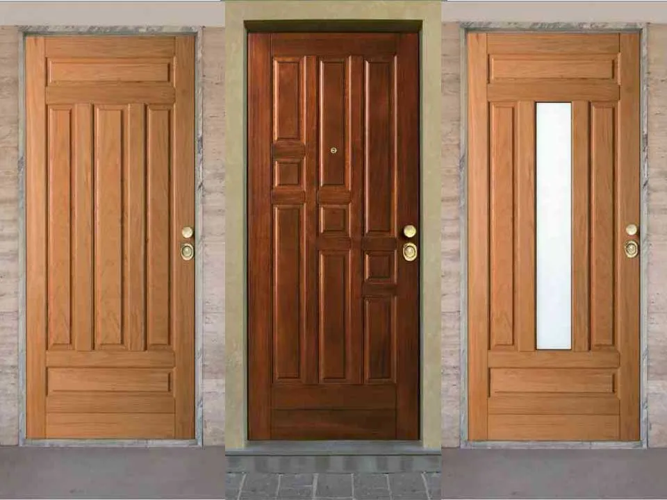 Portoncini d'ingresso in legno